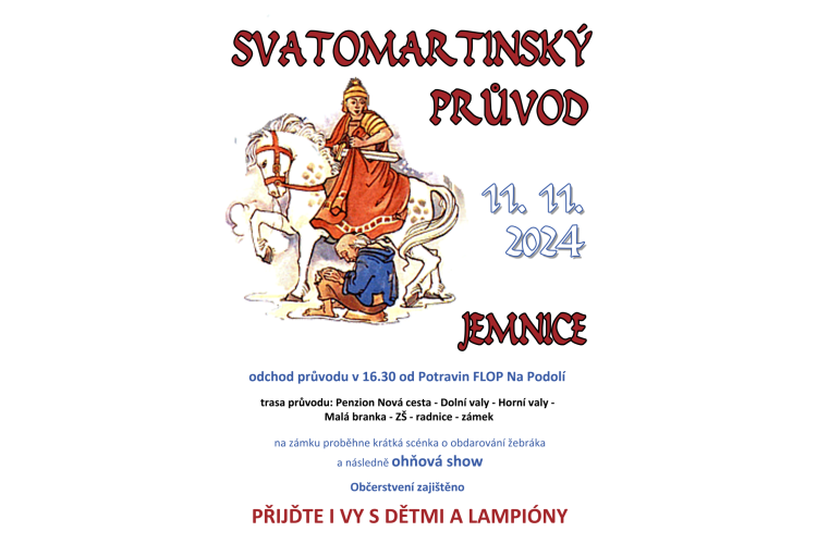 Svatomartinský průvod