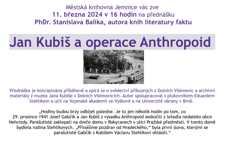 Jan Kubiš a operace Anthropoid
